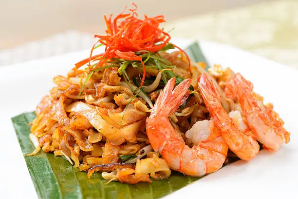 Photo of Stir fried penang char kway teow