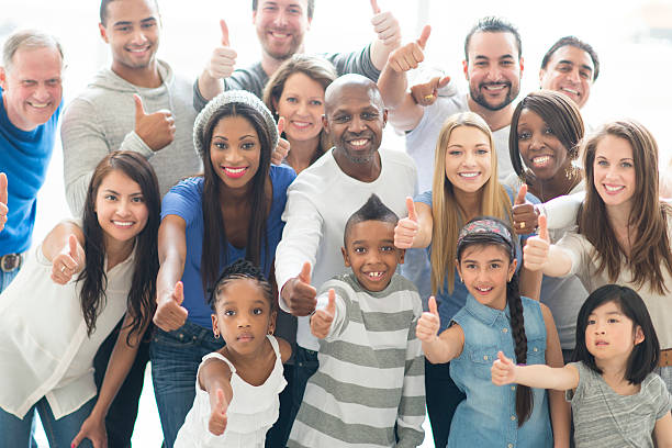 istock Diverse large group of people 501831151