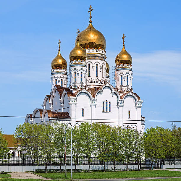 istock Transfiguration Cathedral in Togliatti, Russia 501835183