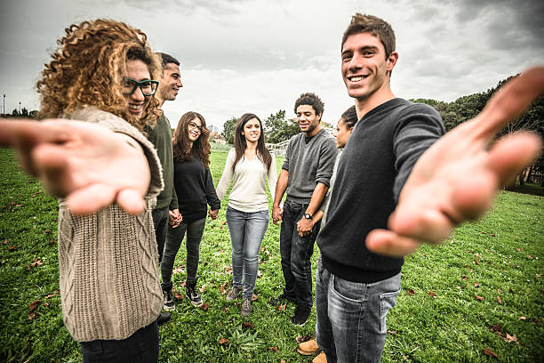 istock Friends embraced enjoy holding hands 501843402