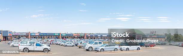 Bloem Value Mart Shopping Centre In Fleurdal Stock Photo - Download Image Now - Africa, Construction Industry, Panoramic