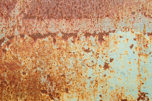 Rusty metal grunge background stock photo