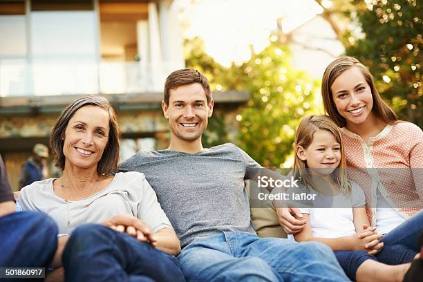 Got The Whole Family Together Stock Photo - Download Image Now - Adult, Affectionate, Age Contrast