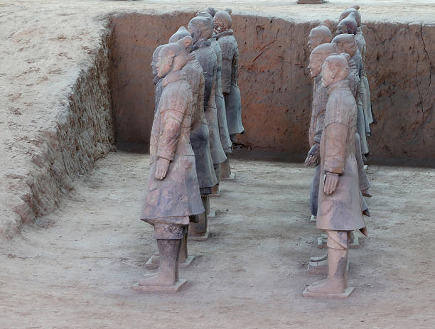 istock Qin dynasty Terracotta Army, Xian (Sian), China 501862195