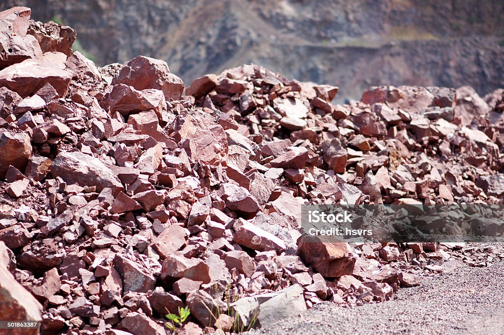 Flächenabbau quarry - Lizenzfrei Arrangieren Stock-Foto