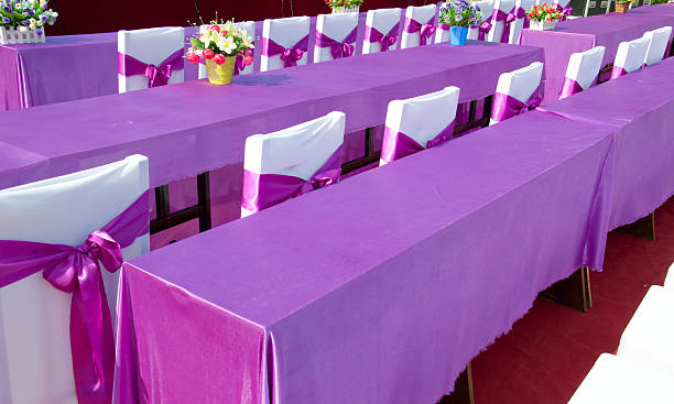 istock purple ribbon  chair 501863865