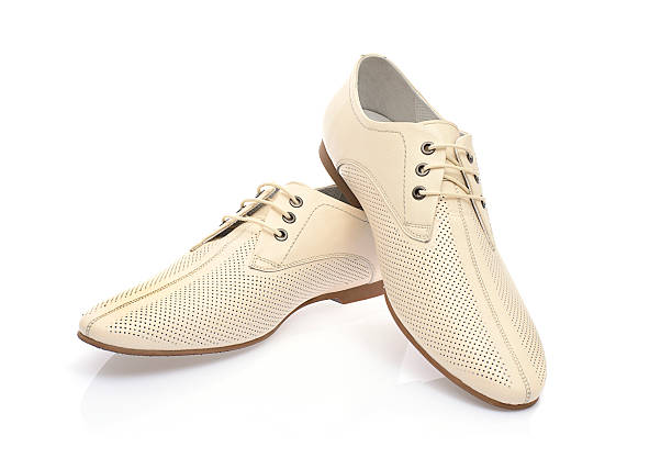 istock Bright shoes for men. Isolated on White Background 501864875