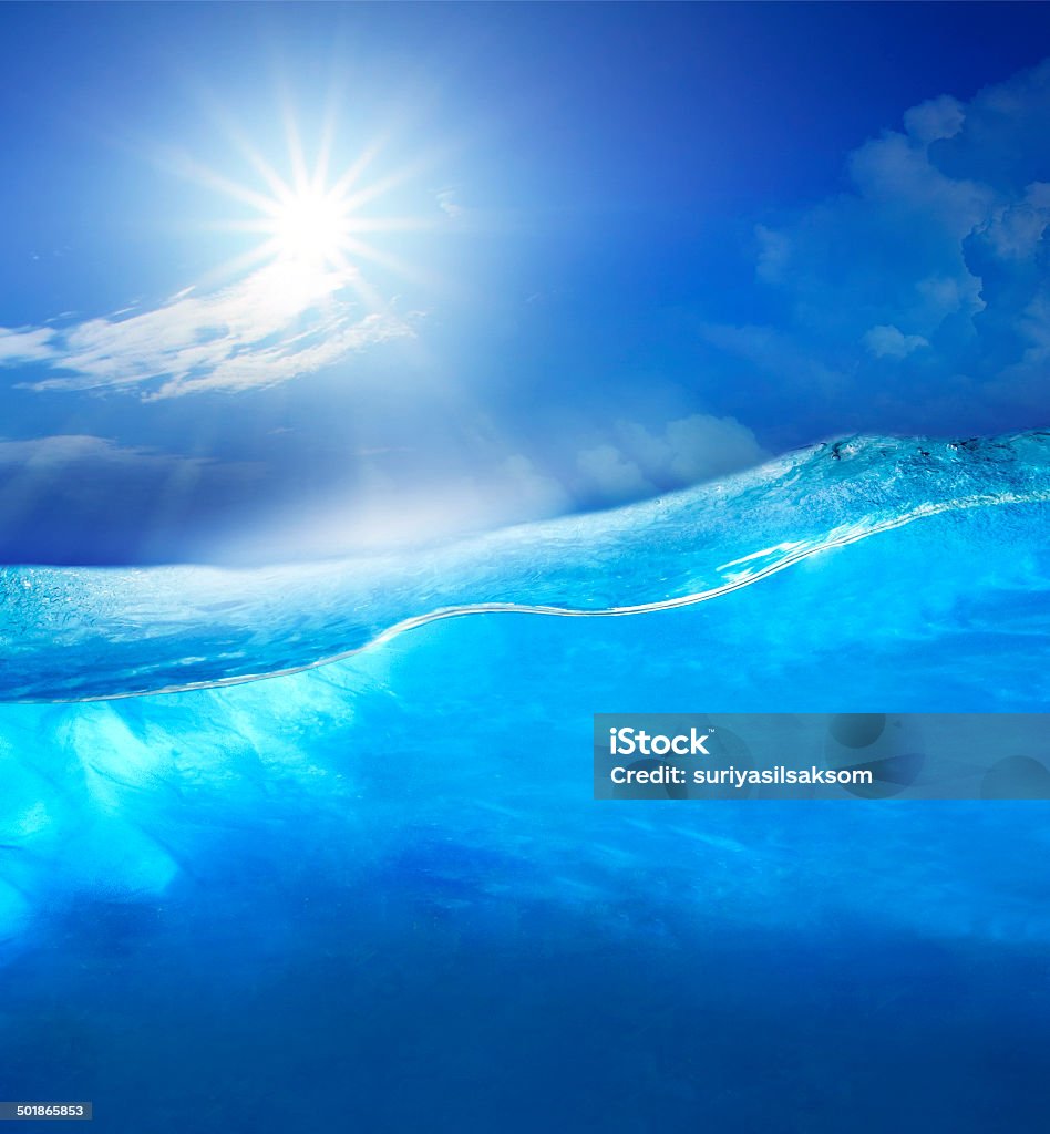 Nước Trong Xanh Và Mặt Trời Chiếu Sáng Phía Trên Hình ảnh Sẵn có ...