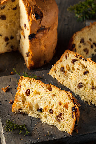 istock Homemade Christmas Even Panettone Bread 501880684