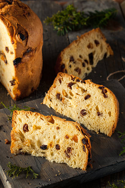 istock Homemade Christmas Even Panettone Bread 501880714
