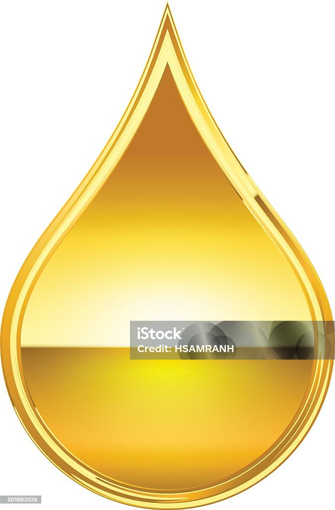 Golden Drop Vector Abstract Golden Drop Stock Illustration - Download Image Now - Drop ...