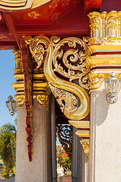 istock Element of thai architecture is corbel. 501884740