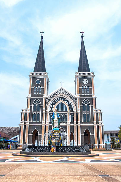 istock Catholic church in chanthaburi thailand 501885726