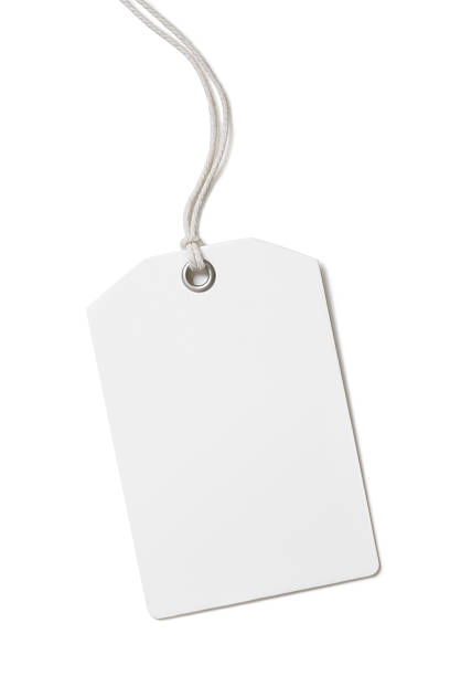 istock Blank paper price or gift tag isolated 501888142