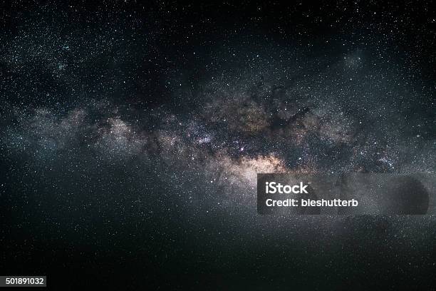 Milky Way Background 2015 Stock Photo - Download Image Now - Milky Way, Backgrounds, Desert Area