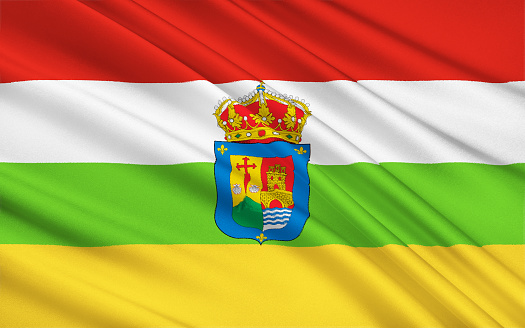 La bandera de La Rioja o La Rioja, España photo