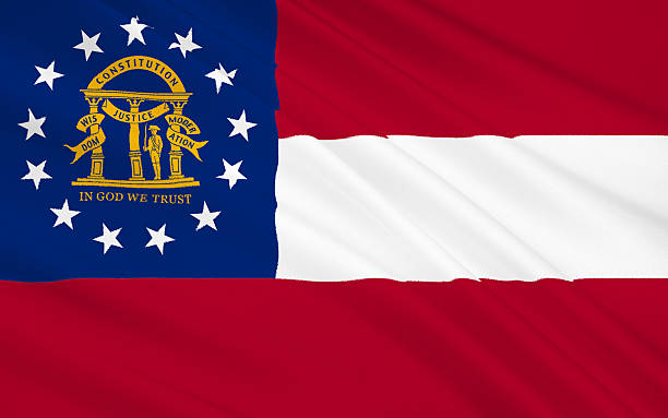 istock State Flag of Georgia 501904958