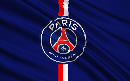 Flag football club FC Paris Saint-Germain, France