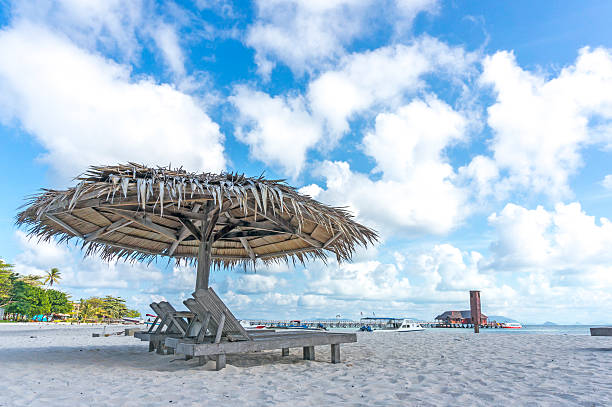istock Wooden lounge 501906226