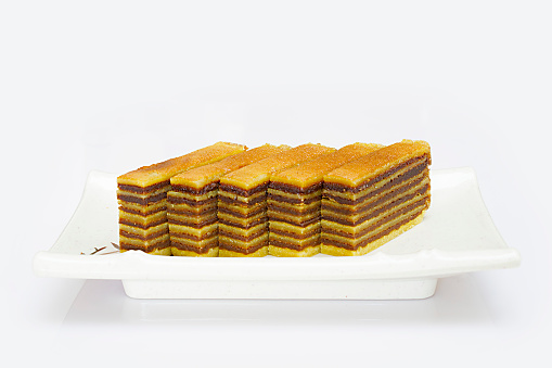 Multi-layered cake called \