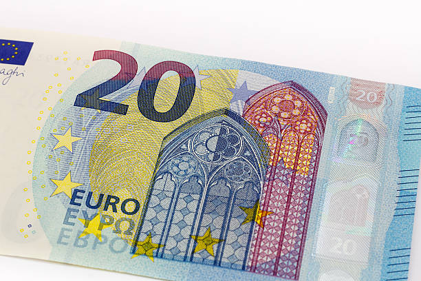 istock New twenty 20 euro banknote bill front, europe series 501907968