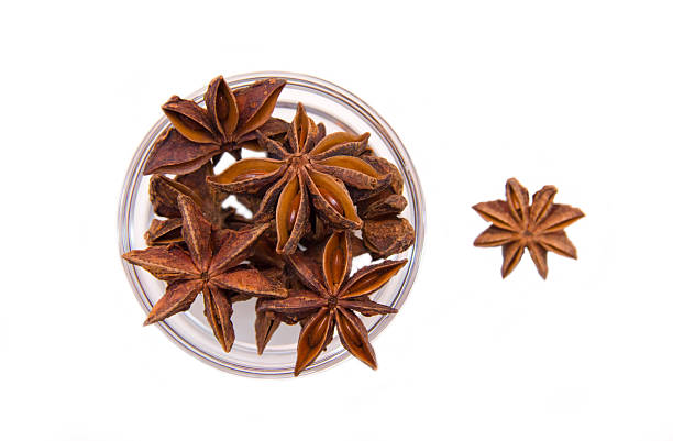 istock Star anise on bowl seen from above 501914746