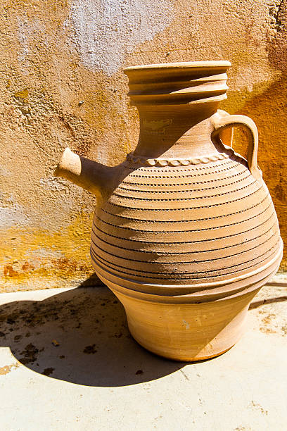 istock Ceramics vase in street, Crete 501915990
