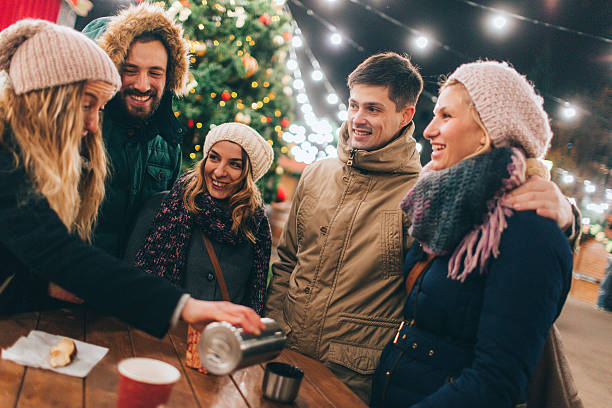 istock New Year's celebration outdoors 501919492