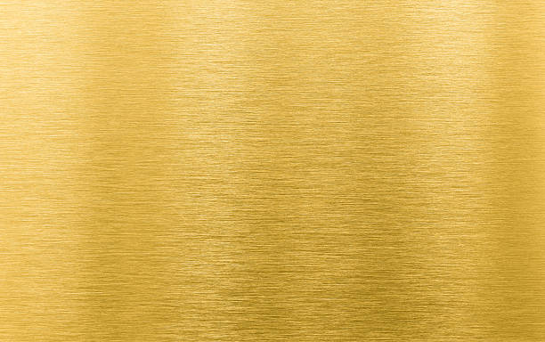 istock gold brushed metal texture or background 501930908