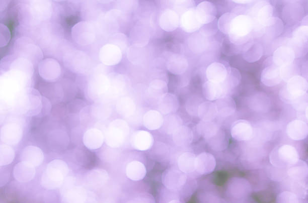 istock Abstract blured background of tender pink shiny Christmas tree decorations 501931390