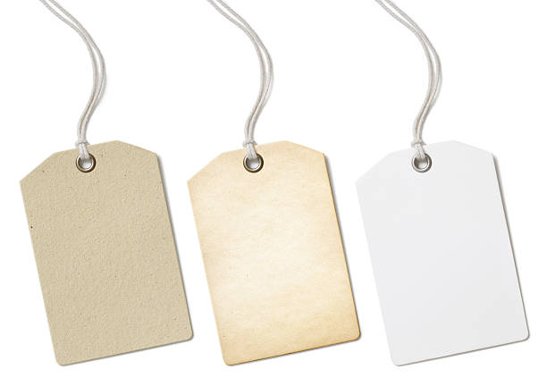 istock Blank paper price tags or labels set isolated 501933824
