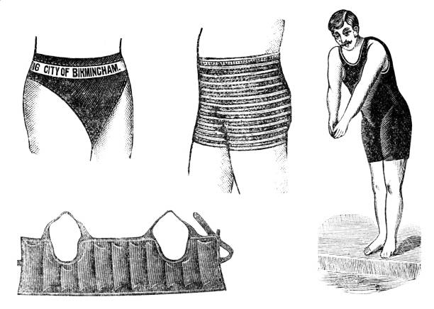 piłka wodna - life jacket obrazy stock illustrations