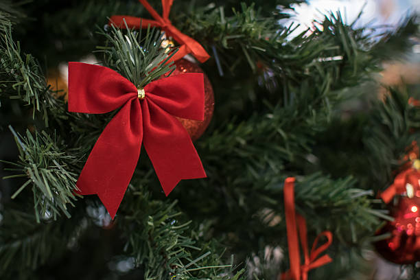 istock Christmas-tree toy on a snowy branch 501944470