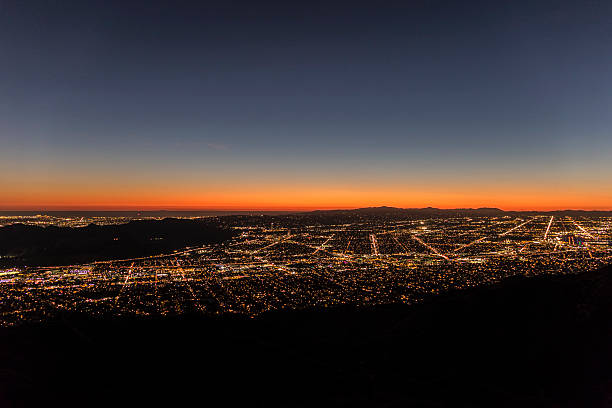 istock Los Angeles Mountain View Twilight 501944832