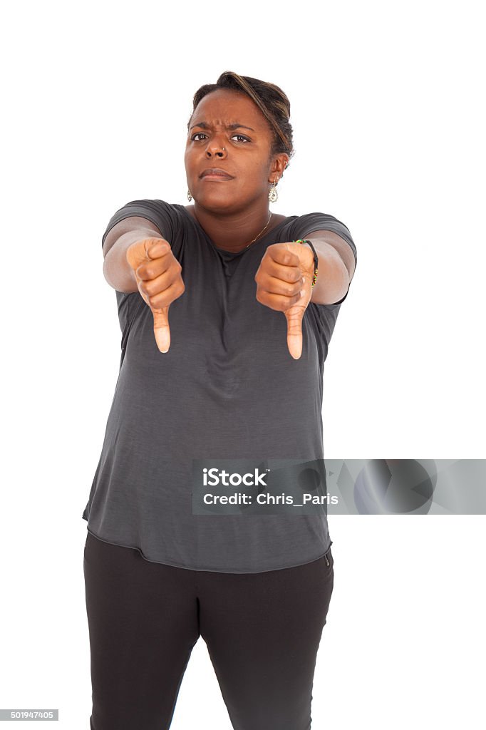 Beautiful black woman doing different expressions Beautiful black woman doing different expressions in different sets of clothes 30-39 Years Stock Photo