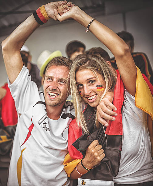 istock deutsch supporter at the soccer stadium 501947511