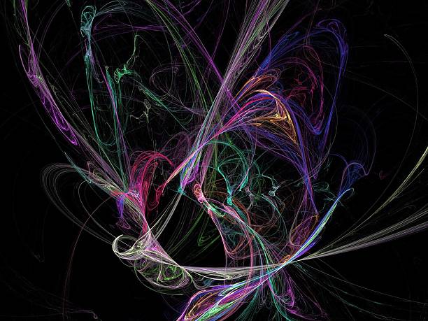 istock Digital Fractal on Black 501947771