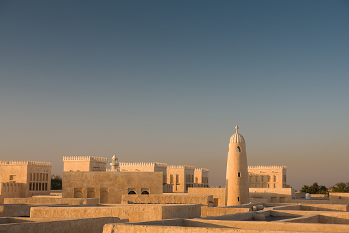 Al Wakra townscape, near Doha, Qatar, Middle East