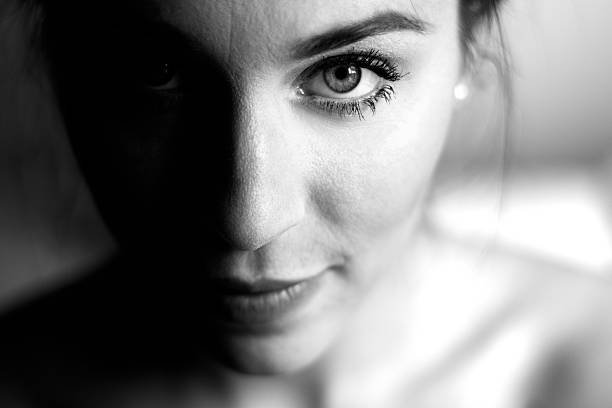 istock Black and White Fina Art portrait 501962363