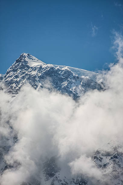 «monte rosa альпы - liskamm стоковые фото и изображения