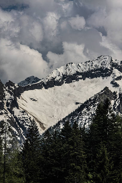 o monte rosa dos alpes - liskamm imagens e fotografias de stock