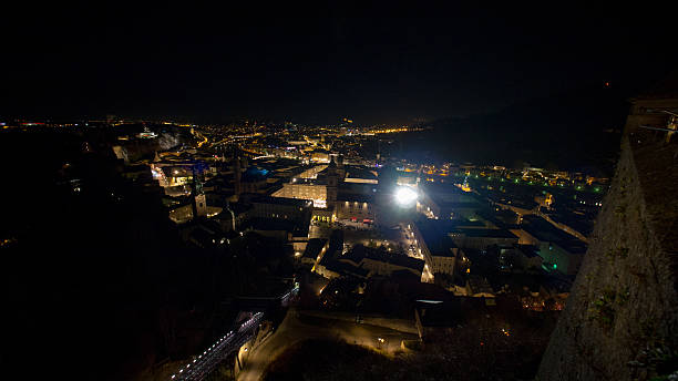 istock Salzburg night view 501965178