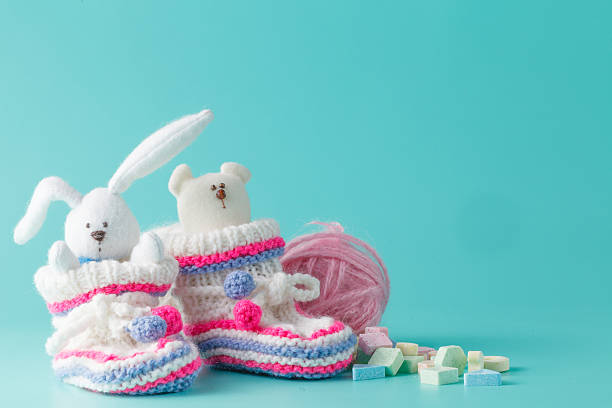 istock Newborn announcement concept 501965224