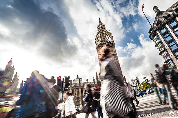 istock People crossing in Central London 501966292
