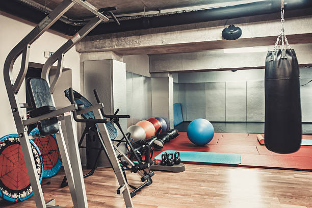 istock boxing area in the gym 501967406