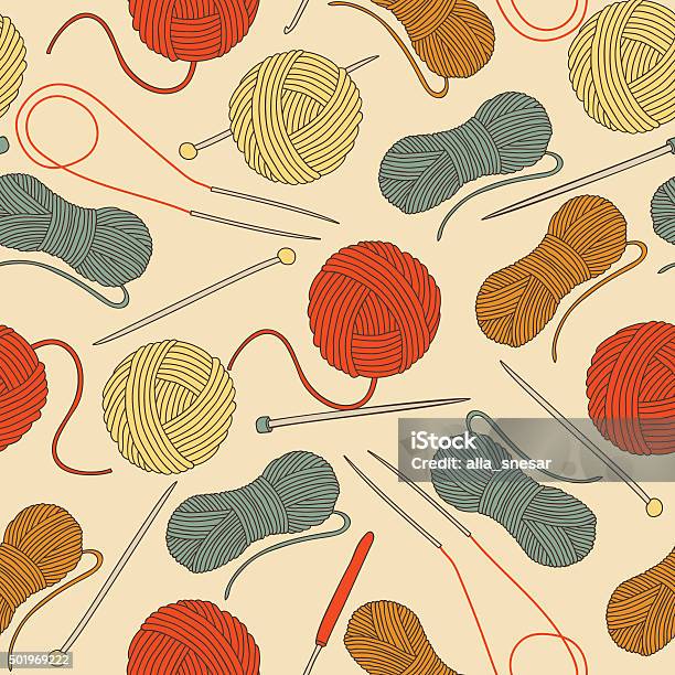 Background Stock Illustration - Download Image Now - Crochet, 2015, Abstract