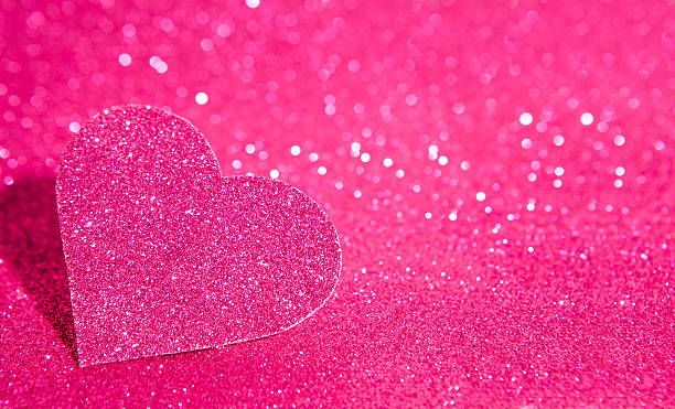 istock Pink glitter shiny abstract valentine's day background 501971450