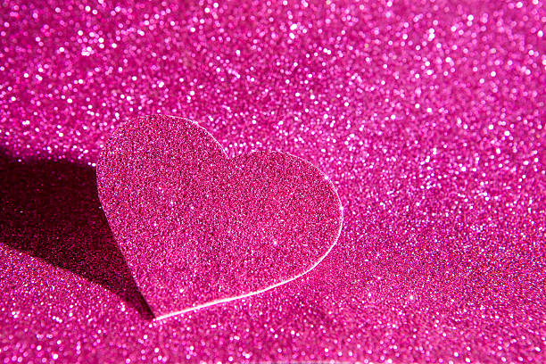 istock Pink glitter shiny abstract valentine's day background 501971694