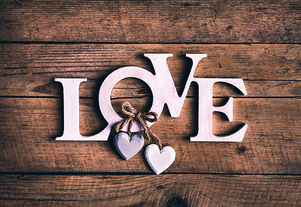 istock Wooden letters forming word LOVE 501972880