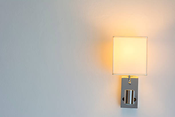 istock Modern Wall lamp on the walls in a luxury room. 501977050